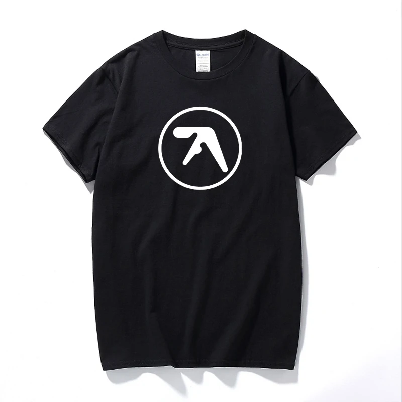 

Fashion Men Aphex twin T Shirt Popular Aerosmith t shirt Printing O Neck Top Cotton Band Music t-shirts Short Sleeve Tees