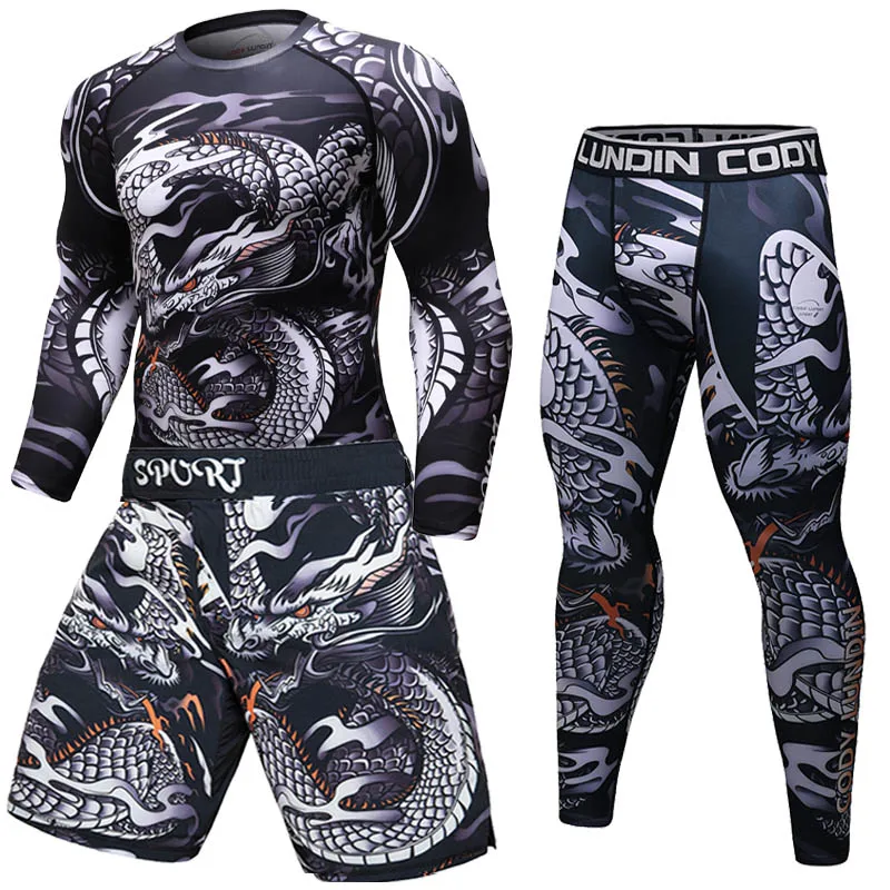 

Brand New BJJ MMA Work Out Compression Rashguard T Shirt Men VS PK Exercise 3D Fitness Tights Bodybuild Cross fit Rash Guard