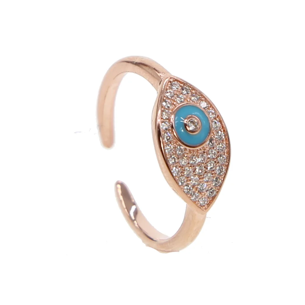 Высокое качество синий глаз счастливая девушка подарок открытая регулировка