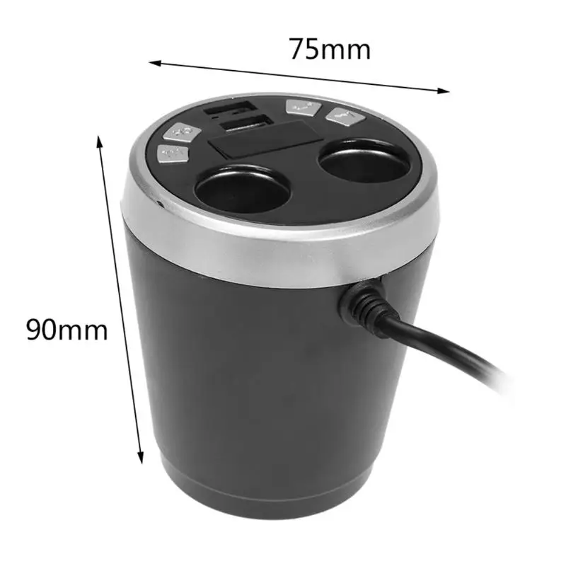 Bluetooth автомобильный fm-передатчик модулятор Автомобильный mp3 плеер Беспроводной Громкая связь Музыка Аудио с двойным USB интерфейсом автомобильное зарядное устройство