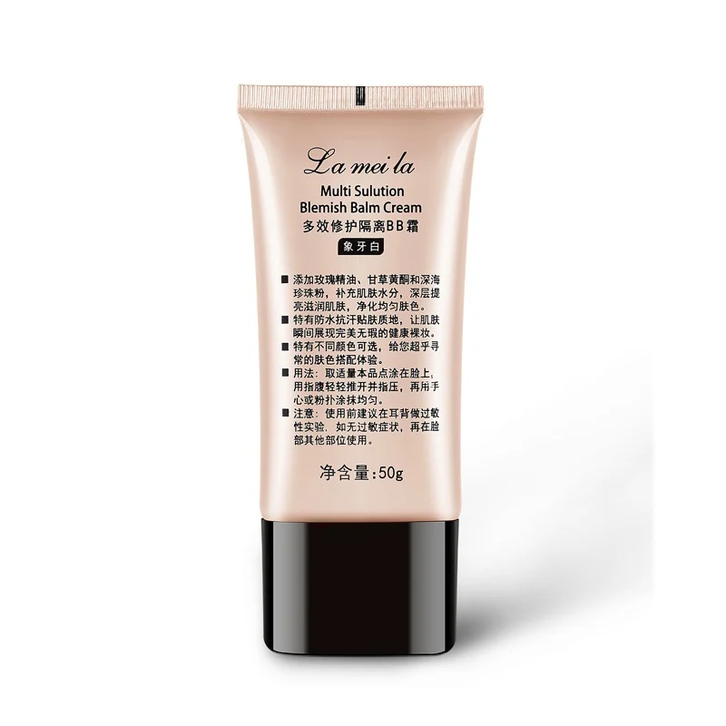 BB Cream Concealer Moisturizing Waterproof Cover Face Defects Brighten Skin Color Makeup Primer Lasting 2019 |