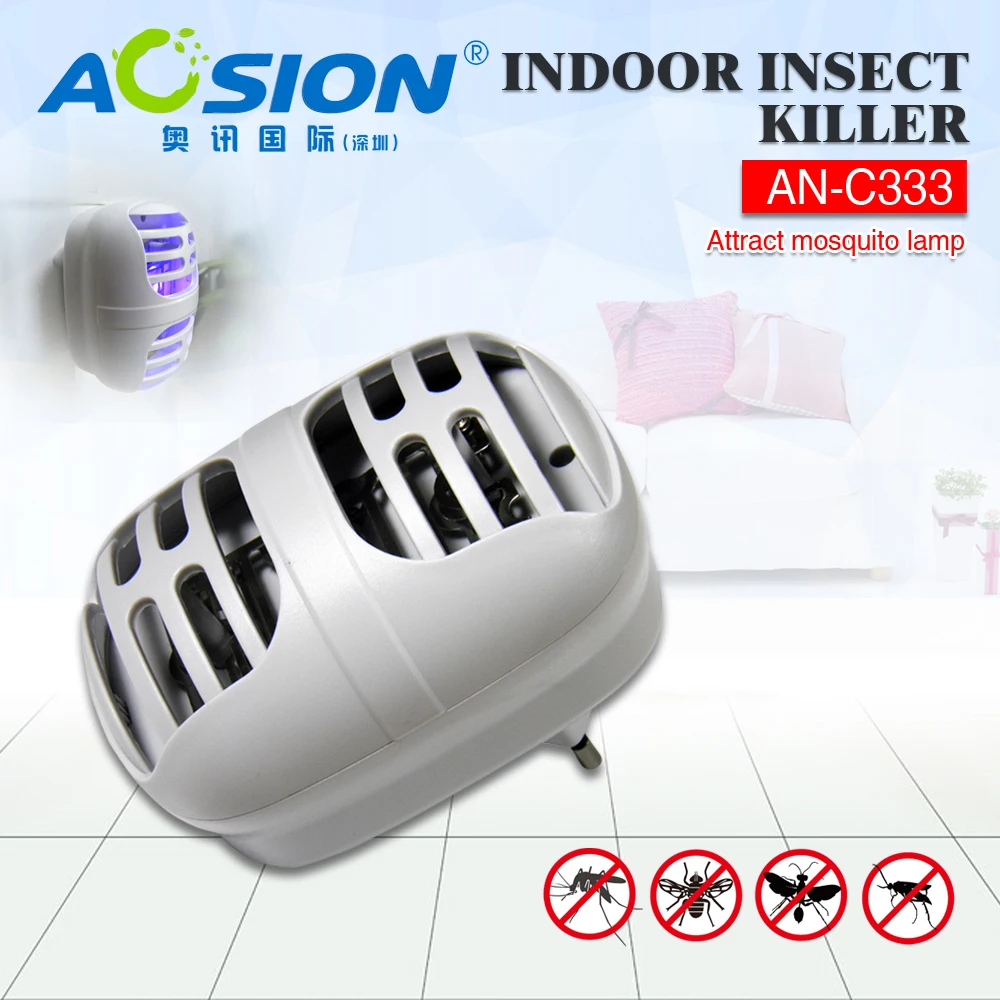 

Aosion Free Shipping Electronic UV Insect Fly Pest Mosquito Killer Night Lamp Electric Zapper