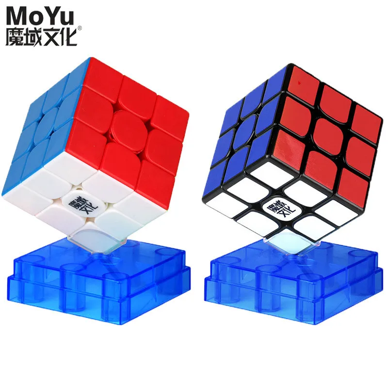 MoYu Weilong WR Магнитный 3x3x3 WRM магниты черный Магический кубик без наклеек профессиональная скоростная головоломка твист Обучающие игрушки подарок