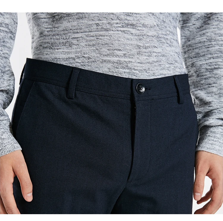 JackJones мужские хлопковые деловые повседневные брюки E | 218414511