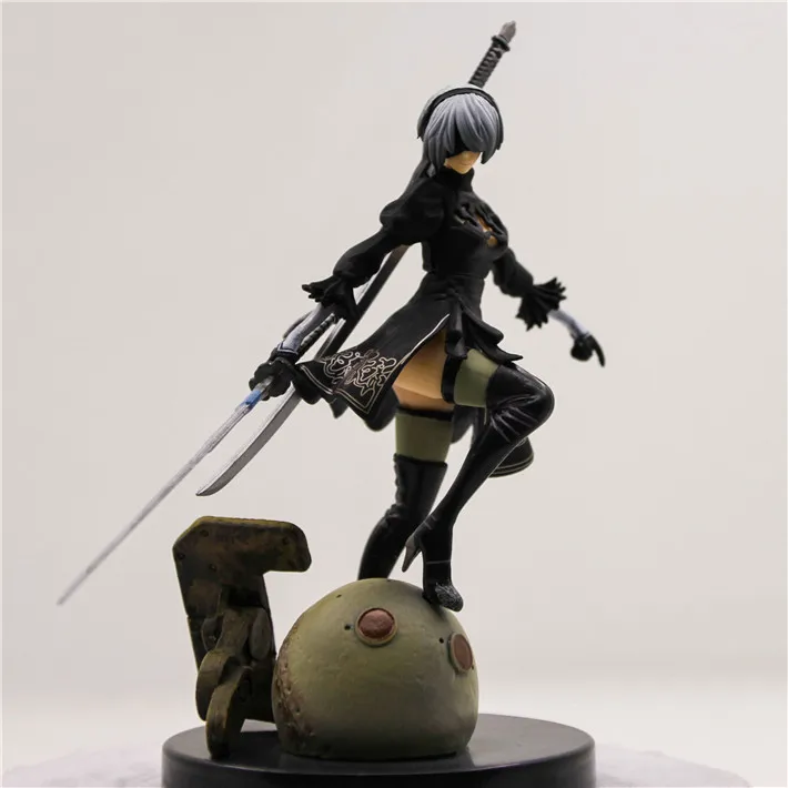 J Ghee NieR:Automata 2B YoRHa No.2 Тип B ПВХ фигурка Коллекционная модель игрушки Рождественский