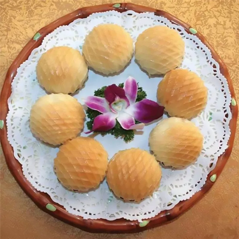 200 шт./лот поглощающие масло круглые кружевные бумажные украшения для торта