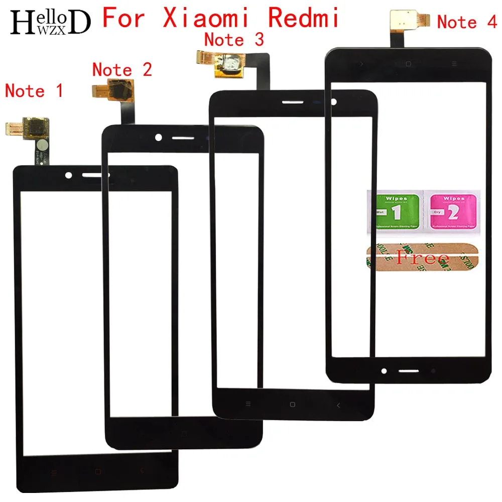 Стекло для мобильного сенсорного экрана Xiaomi Redmi Note 1 2 3 4 5A сенсорный объектив