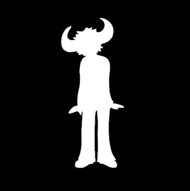 7*17 см Jamiroquai космическая корова мальчик логотип автомобиля наклейки забавные