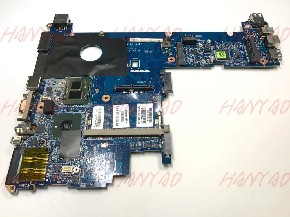 

Материнская плата для ноутбука hp elitebook 2540p 629032-001 ddr3 la-5251p Бесплатная доставка 100% ТЕСТ ОК