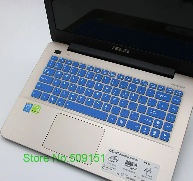 Новый силиконовый чехол для клавиатуры ноутбука Asus X35 X35S X32U X401 X401A X401U X402C X42N E46C X450E