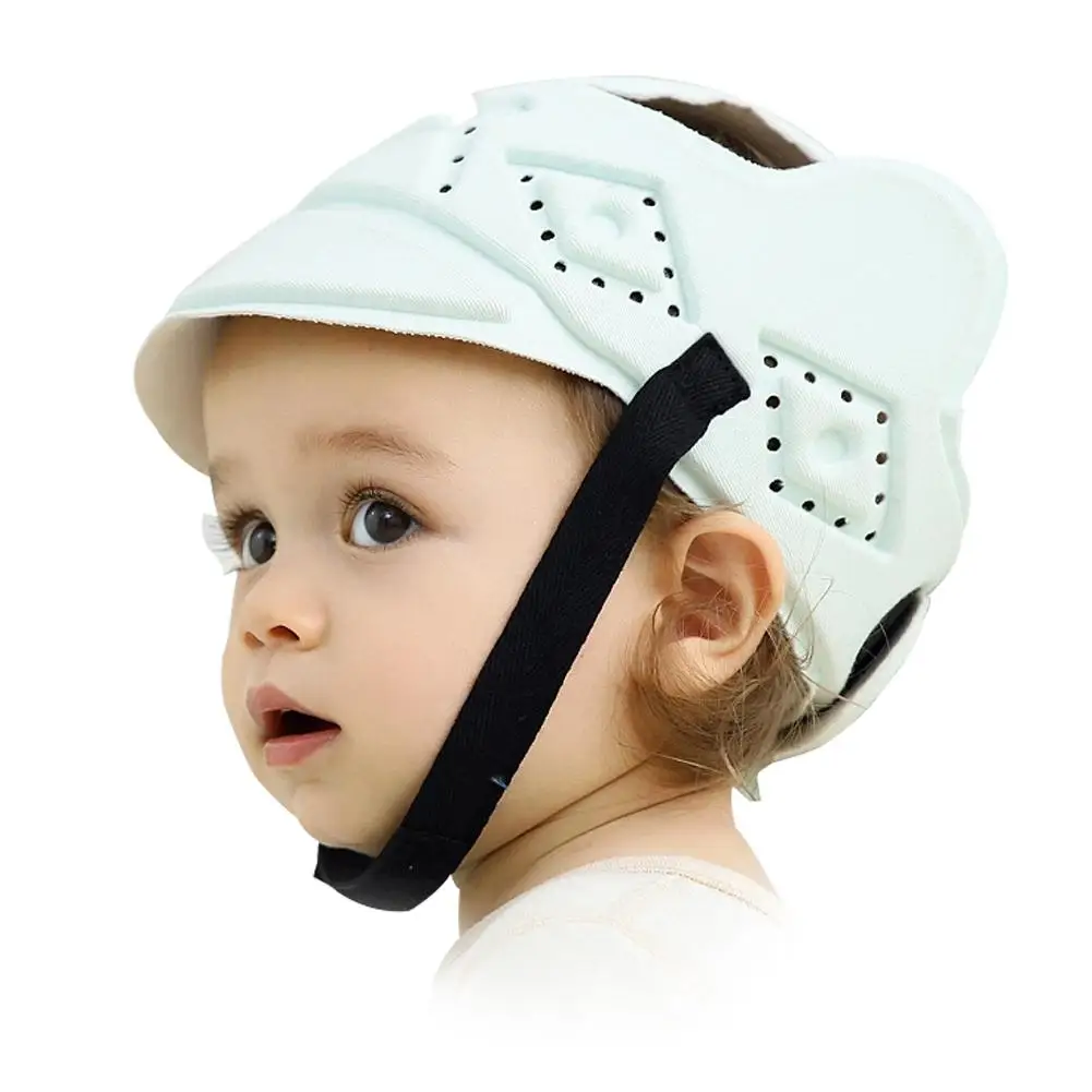 Baby anti-crash cap adjustable Learning Walking Anti-fall Head Protection Hat Cotton Child Safety Helmet | Детская одежда и обувь