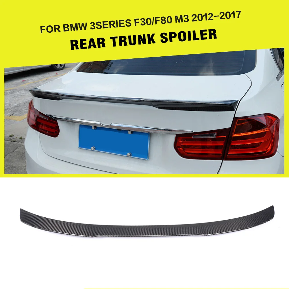 Задний спойлер багажника крылья для BMW 3 серии F30 / F80 M3 седан 2012 2017 Стайлинг