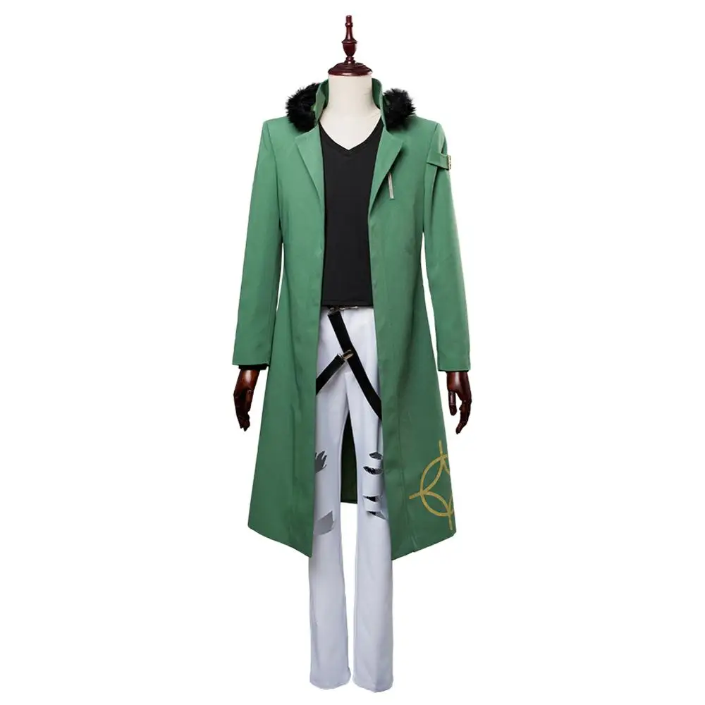 DRB Division Rap Battle HypnosisMic Arisugawa Dice Cosplay Costume Performance Trench Coat Full Set for Halloween Carnival Party |