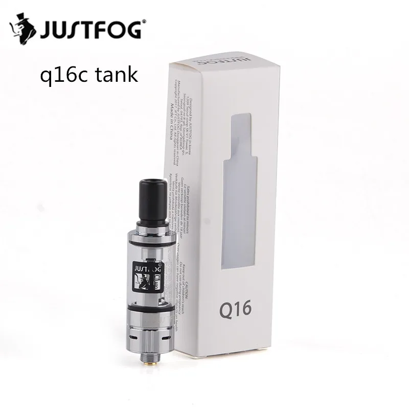 Original JUSTFOG Q16C Clearomizer 510 Thread 1.9ml Tank capacity for Kit Electronic Cigarette Atomizer | Электроника