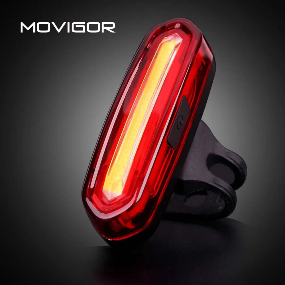 Movigor 120 люмен USB Перезаряжаемые Велосипедный Спорт фонарь светодиодный