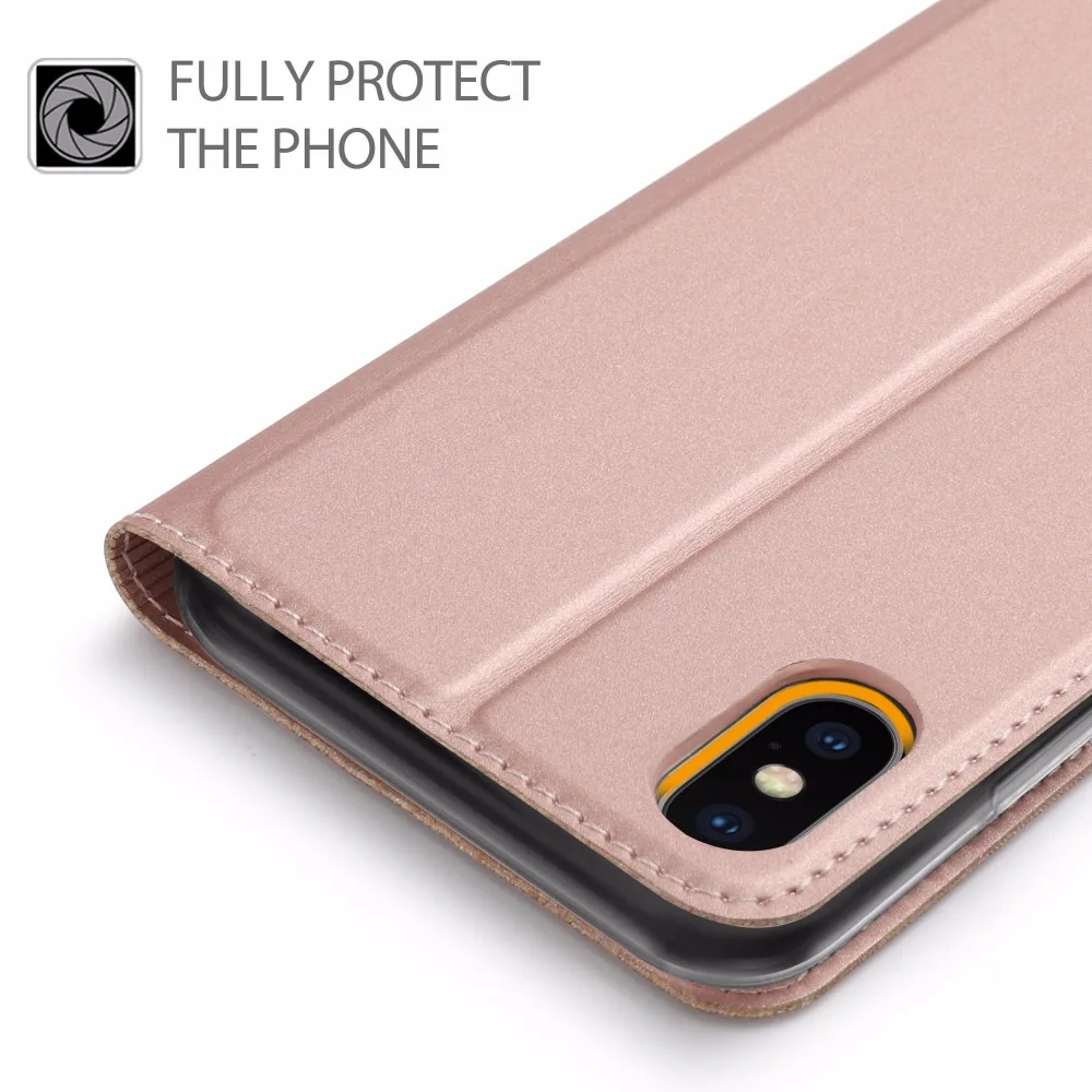IVSO Роскошный кошелек кожаный чехол для телефона iphone x/iphone xs слот карт памяти
