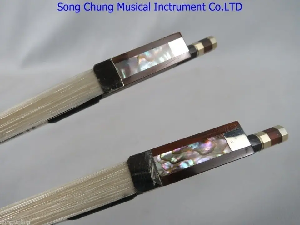 2 шт. клетчатый черный бант для скрипки из углеродного волокна лягушка с красным