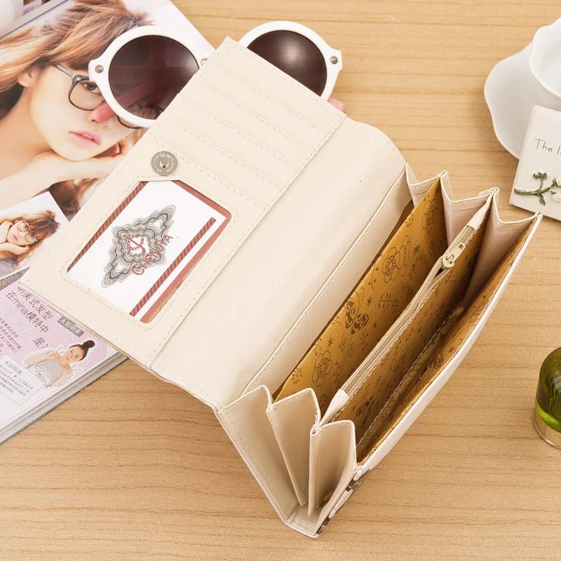 Известный бренд дизайнерский роскошный длинный кожаный женский кошелек клатч