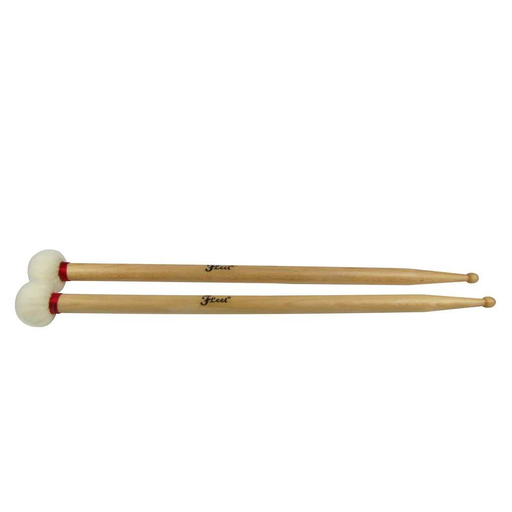1 пара мягкие войлочные головки и 5B для катания Cymbal Duplex Gong Ударные Палочки с