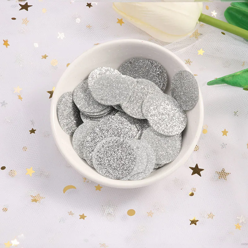 ISequins 90 шт./лот Размер 20 мм Блестящие Блестки плоские круглые пайетки из ПВХ для