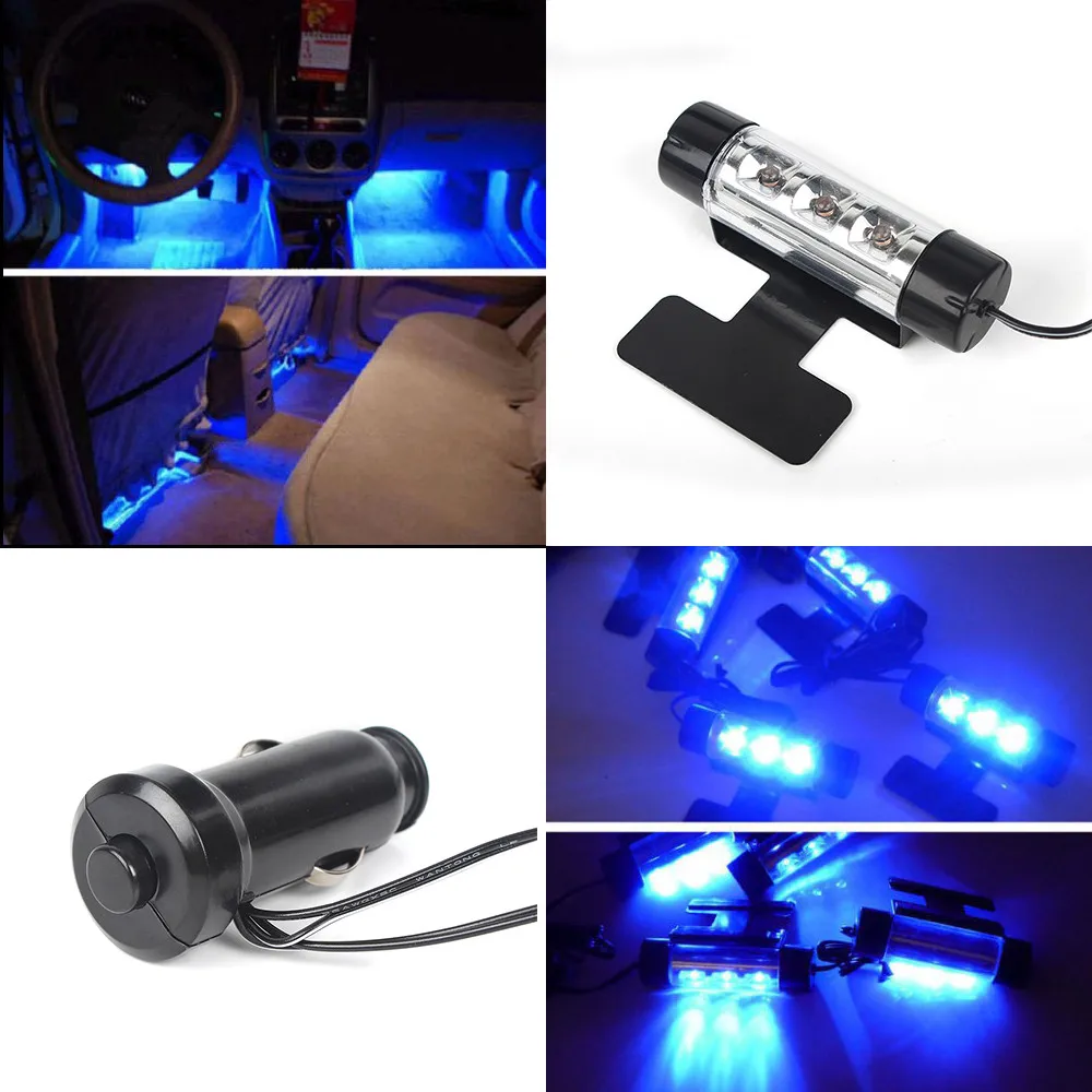 Новая Автомобильная атмосферная лампа светодиодный ная Светодиодная для салона