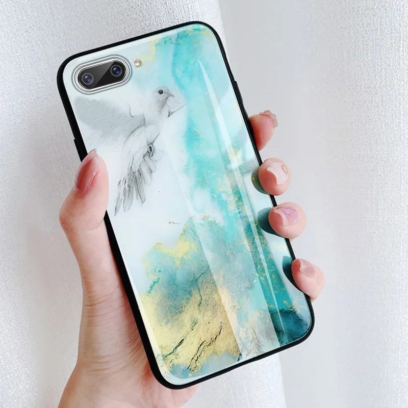 FLOVEME чехол из мраморного стекла для iPhone X XR XS MAX роскошный мягкий 7 8 6 6s Plus чехлы