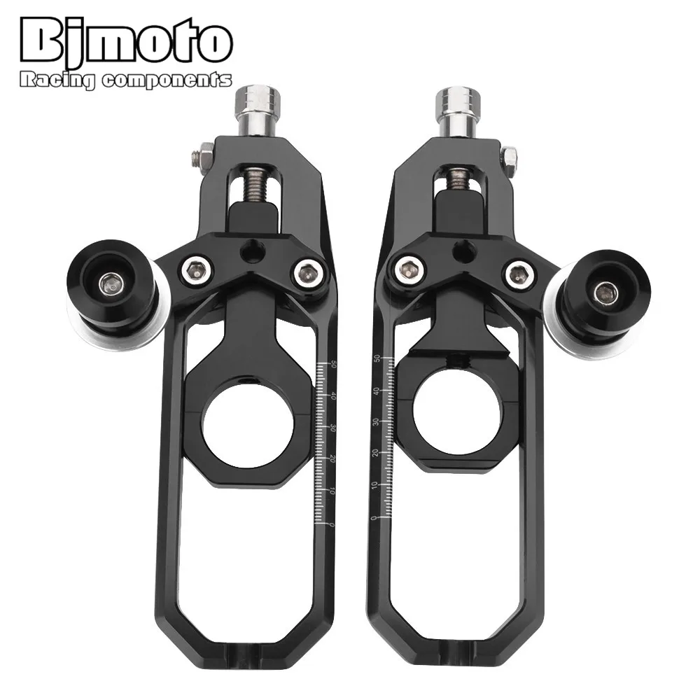 

Bjmoto For Suzuki GSXR 1000 K9 2009-2015 motorcycle GSXR1000 CNC Chain Adjusters Chain Adjusters Tensioners Catena with Spools