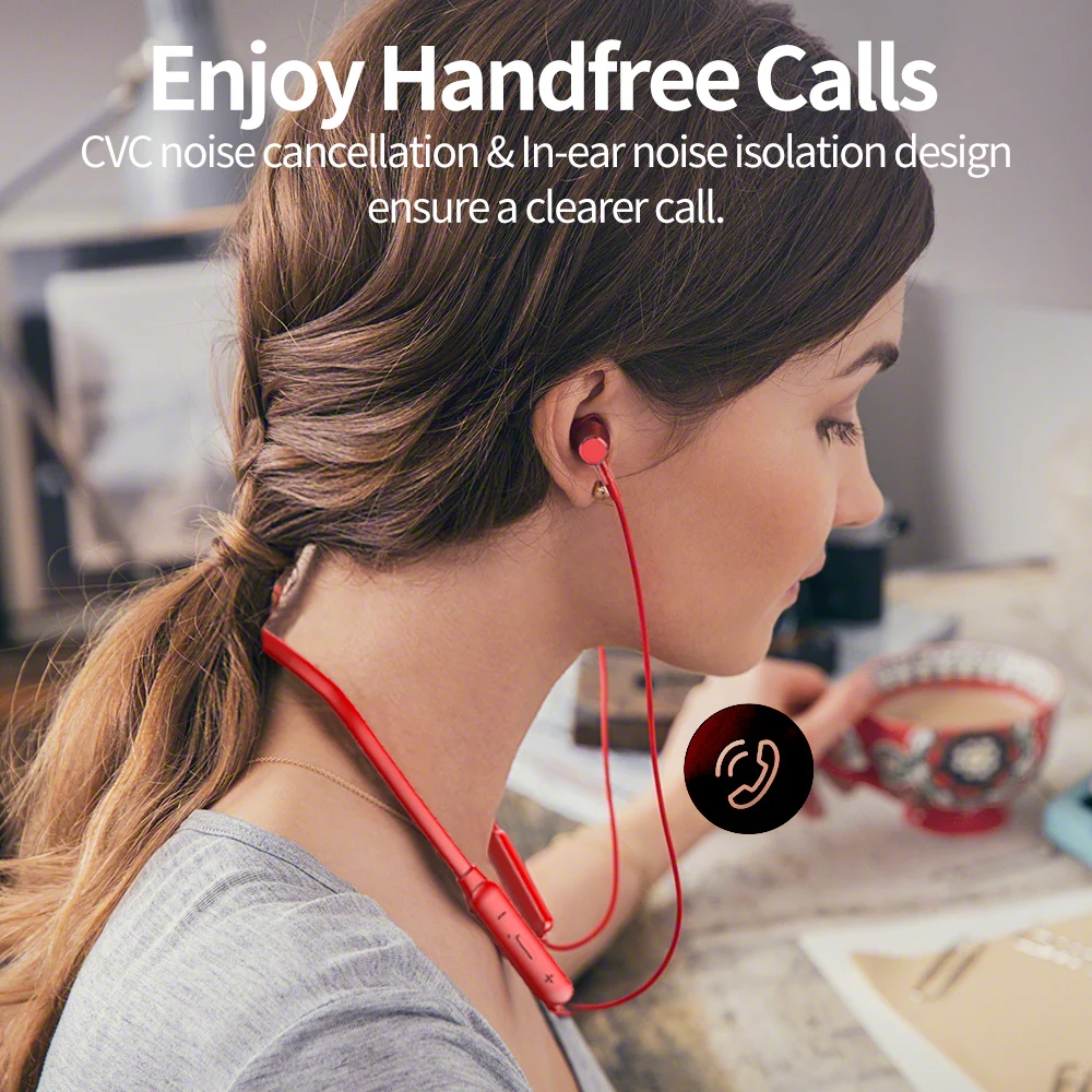 Беспроводные наушники ZEALOT H15 Bluetooth с шейным ободом спортивные водонепроницаемые