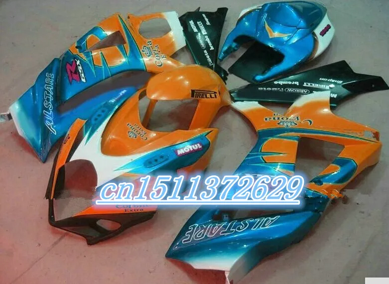 

Dor-Venta caliente kit del carenado del ABS para A GSX-R K7 K8 2007 2008 conjunto 07 08 GSXR1000 for SUZUKI D