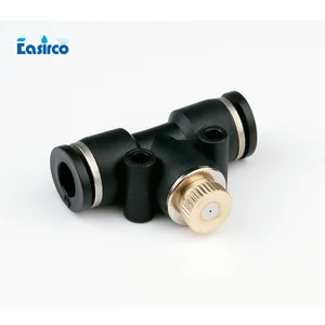 (20 шт.упак.) 6 мм, 8 мм и 38 ''муфта + распылительные распылители (0,5 мм). Пневматический соединитель. Дымовое охлаждение под низким давлением