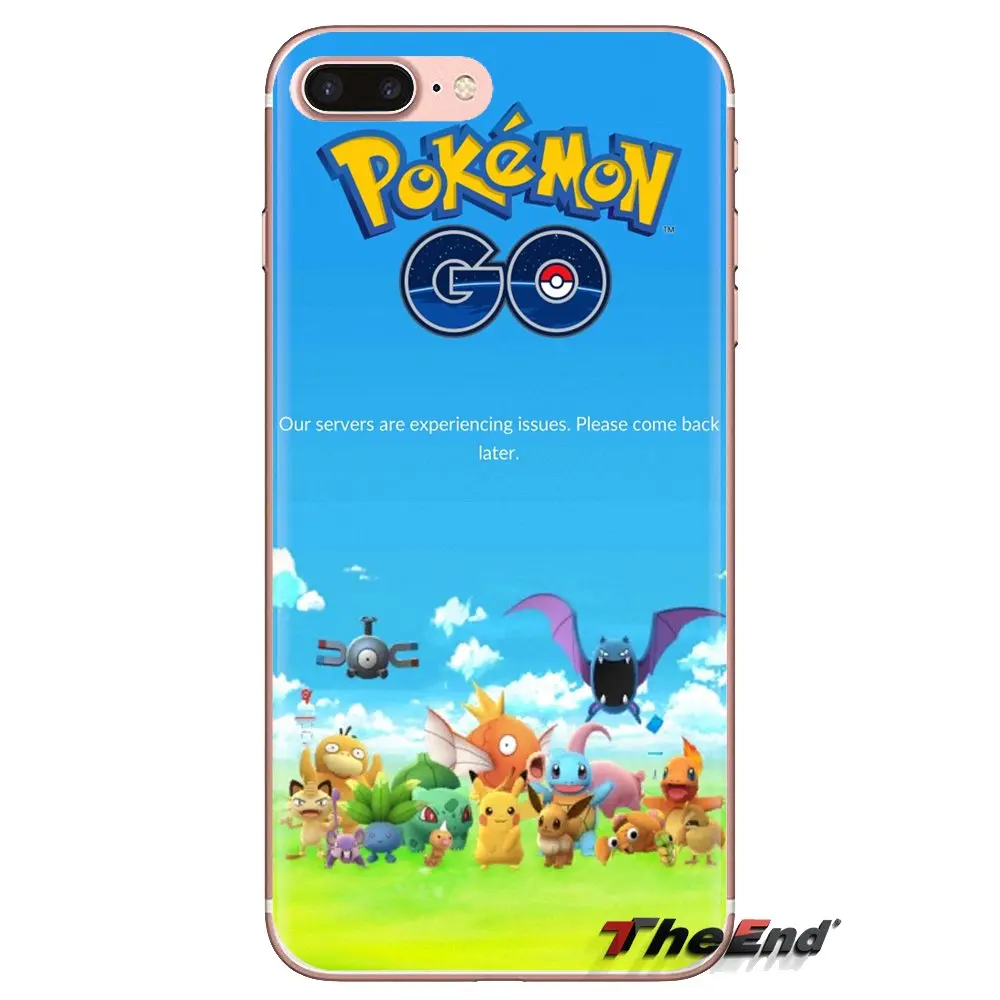 Мягкие чехлы для Sony Xperia Z Z1 Z2 Z3 Z5 compact M2 M4 M5 C4 E3 T3 XA Huawei Mate 7 8 Y3II Pokemon GO Team Mystic Monsters |