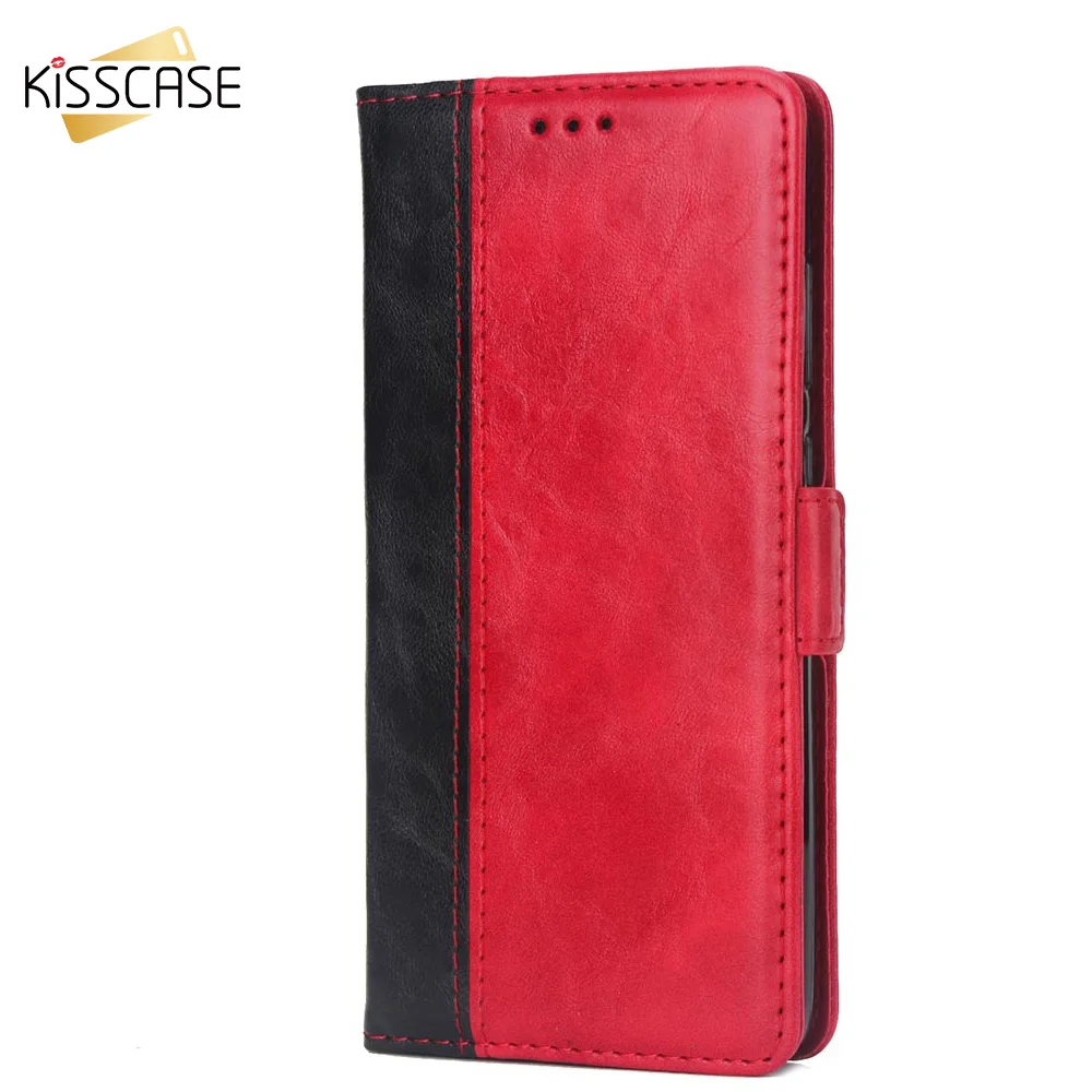 Флип-Чехлы kisscase кожаный чехол для телефона с отделением карт Huawei Mate 20 Pro P20 Lite P8 P10