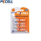 Аккумуляторные батарейки Ni-Zn 1,6 в AA 2500 МВтч, 4 шт.