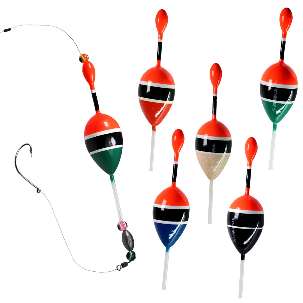 

5pcs/lot Fishing Slip Float 15g 5g Slip Bobber Rigs Balsa Wood Fishing Float Bobber For Catfish Fishing