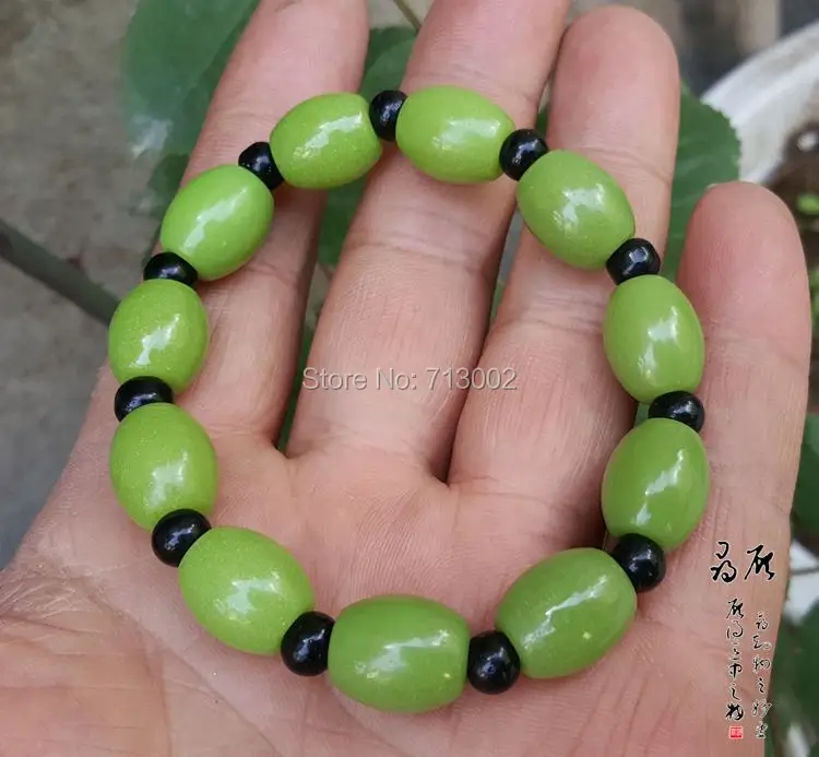 

Super Night-luminous Prayer Bead Crystal Mala fluorite Bracelet *12 mm