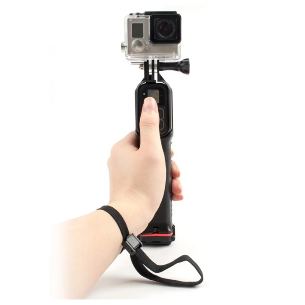 Для Go Pro селфи палка плавающая ручка монопод+ Водонепроницаемый WiFi умный пульт дистанционного управления для Gopro HERO8 7 6 5 4 3+ Session 5 4 камера