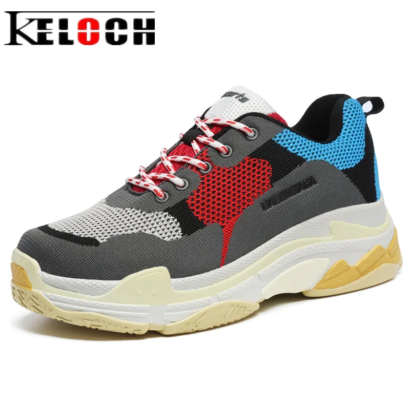 Keloch/осенне-зимние кроссовки в Корейском стиле мужская и женская обувь для бега