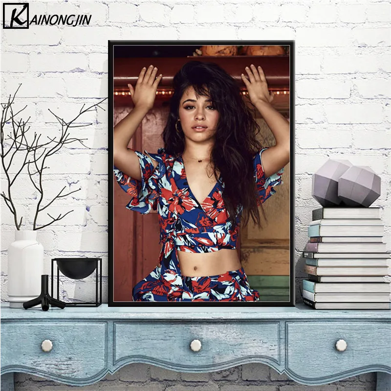 Постер Camila Cabello постеры и принты с изображением музыкальных певиц Картина на