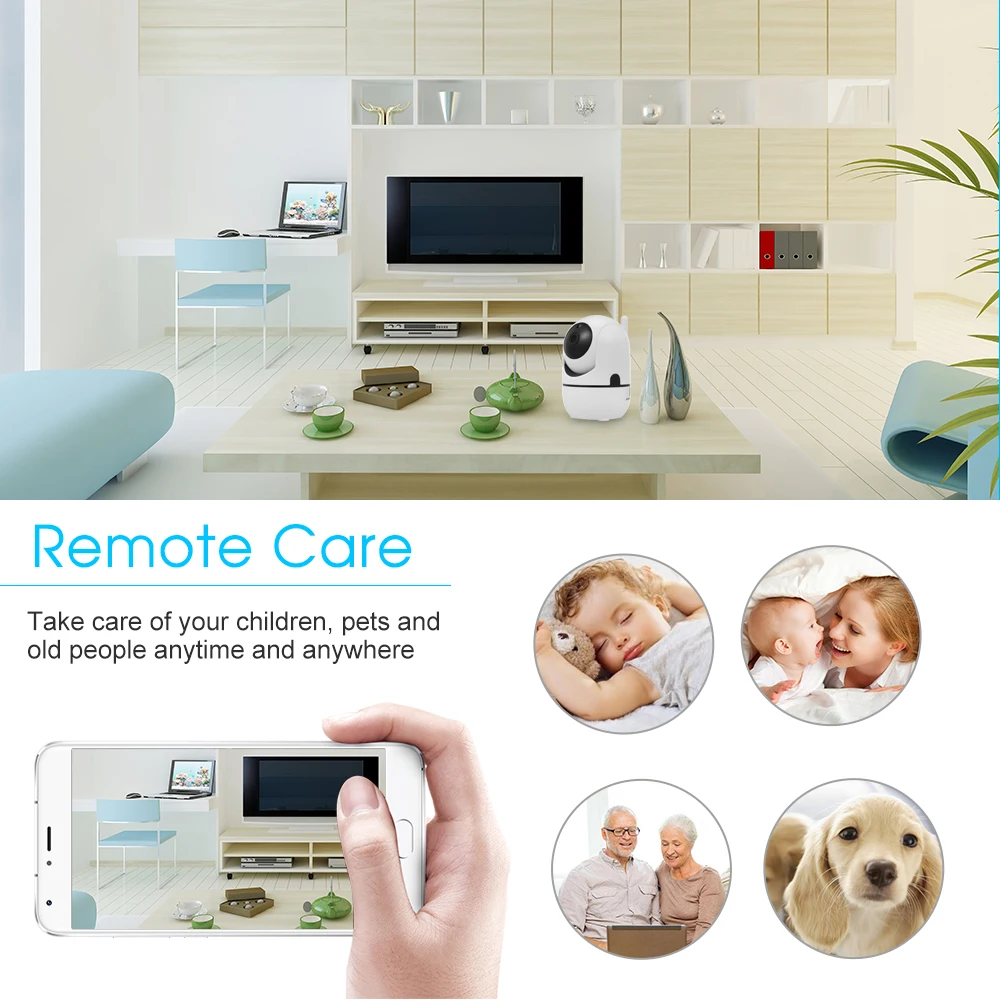 Беспроводная IP камера 1080P Wi Fi с функцией ночного видения|motion detection ip camera|ip camerahd camera