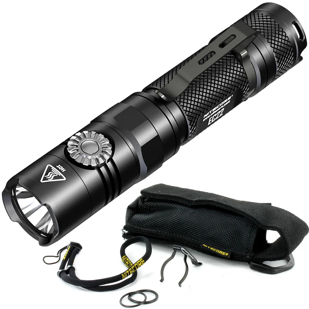 Светодиодный фонарик NITECORE EC22 бесконечно изменяемый светодиодный фонарь с