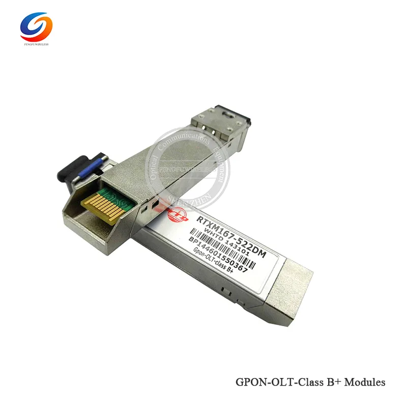 Прямая продажа с фабрики WHTD GPON OLT 143101 RTXM167 522DM Class B + для ZTE/HUAWEI оптический