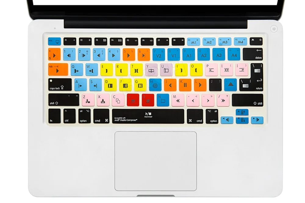 Для A1278 Avid Media Composer ярлык клавиатура экран Обложка для iPhone iMac Macbook Pro Air 13 15 KC|Чехлы