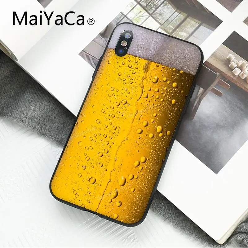 MaiYaCa World Beers alcol Summer Bubble чехол для телефона iphone 11 Pro 11Pro MAX 8 7 6S Plus X XS MAX 5 5S SE XR