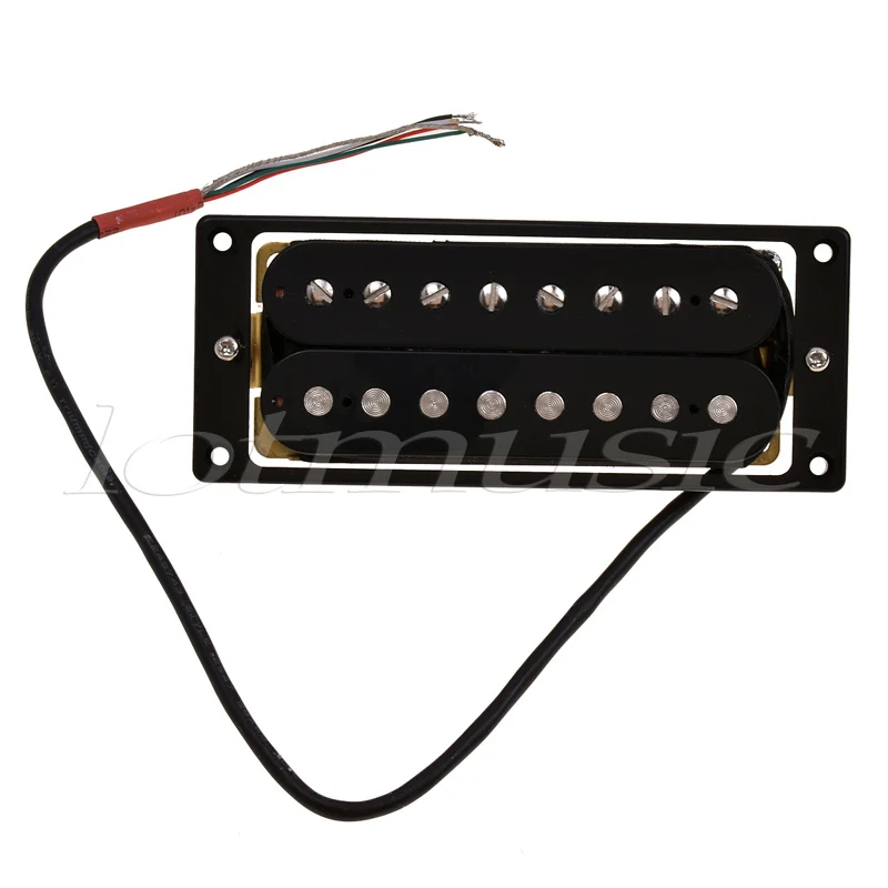 8 струн пикап хамбакер двойная катушка электрогитара Запчасти Аксессуары мост