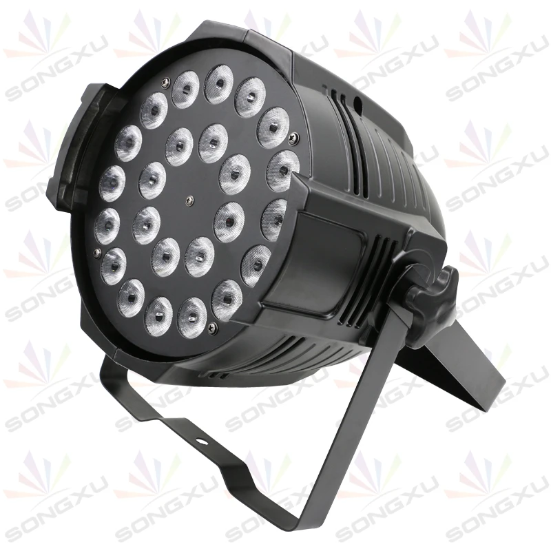 SONGXU 6 шт./лот 24X15W RGBWA 5 в 1 светодиодные банки DMX сценический эффект | Лампы и