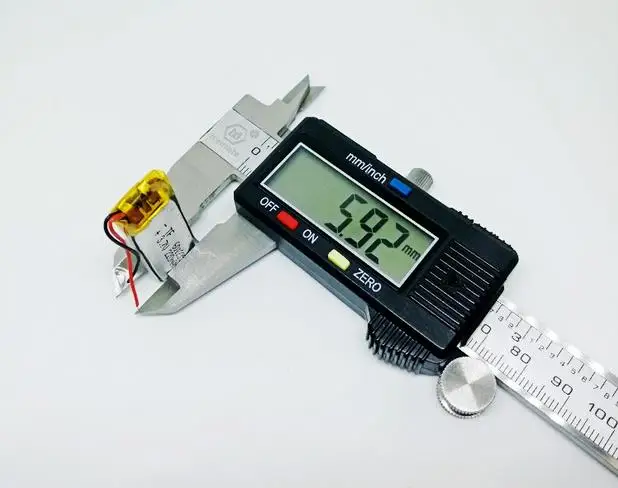 3,7 V 601235 061235P 220mAh литий-полимерный аккумулятор с защитной платой, используется для bluetooth MP3, MP4