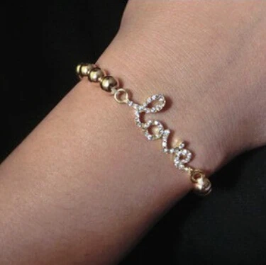 OMH оптовая продажа золотые ювелирные изделия Сплав Крест женский браслет SZ07 |