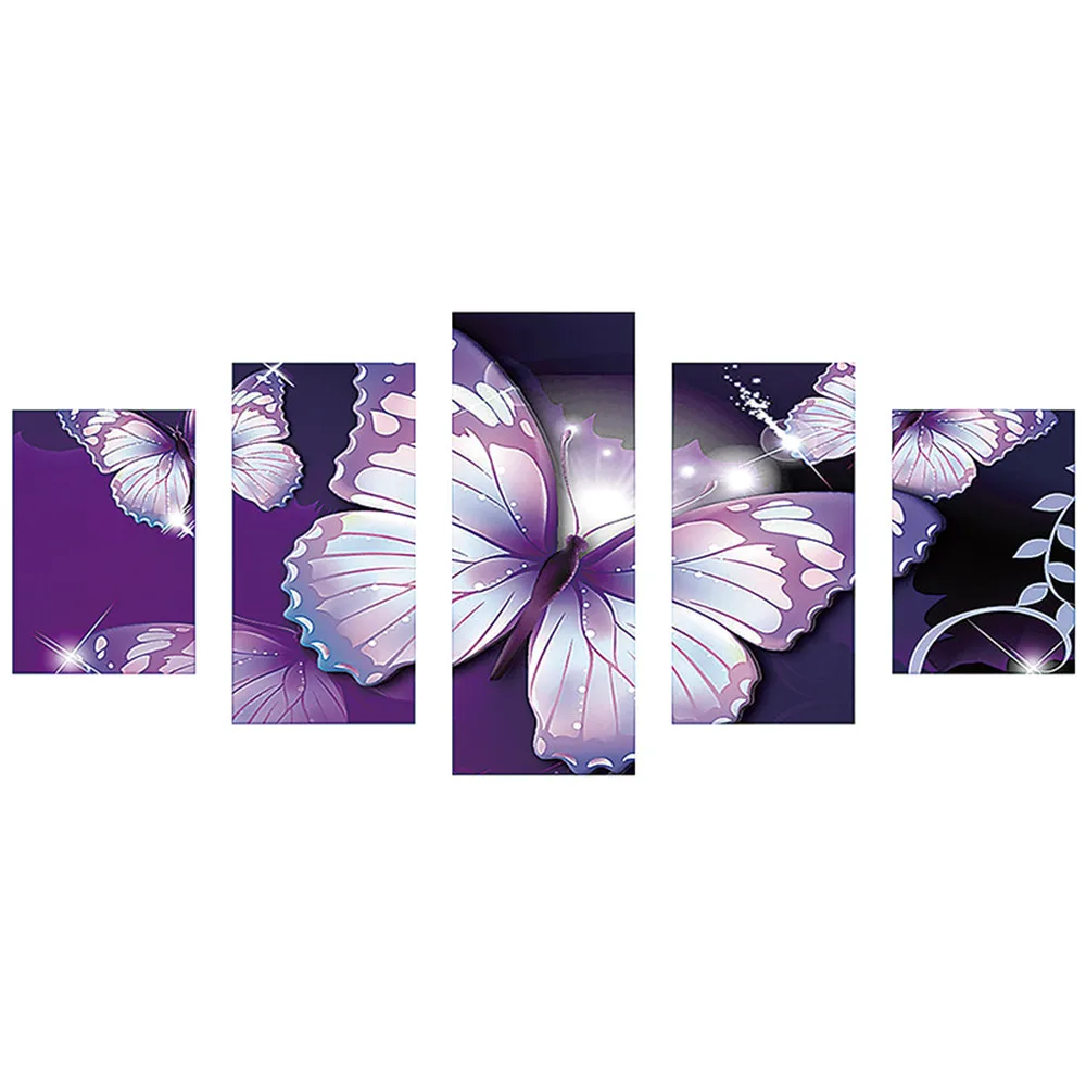 Новый абстрактный цветок трехмерная картина 5D полный алмаз горный хрусталь