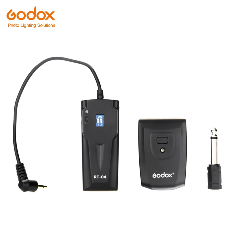 Godox RT-04 4 Chanels беспроводной дистанционный триггер 1/200 сек спуска затвора для камеры