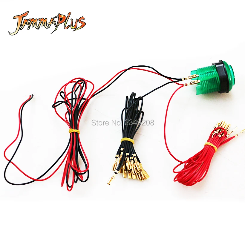 

2.8mm terminal cable arcade push button led lights wiring 2Pin port to USB wire harness